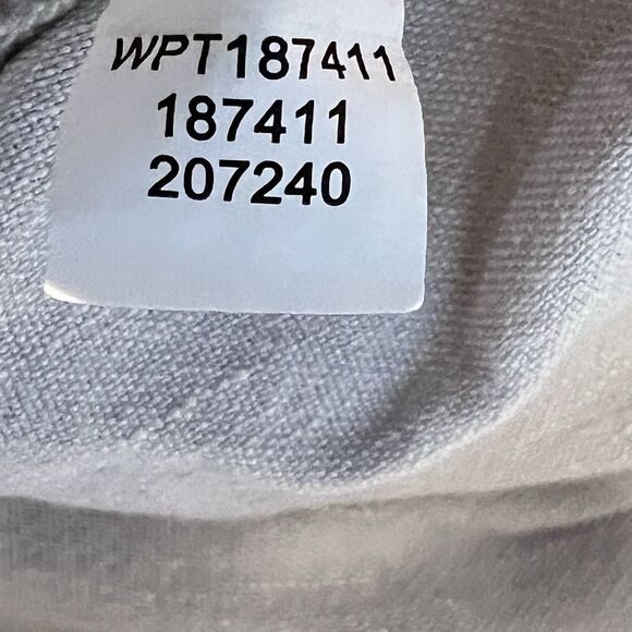 J. Jill Linen Stretch Cropped Pants XL Gray Lagenlook Boho Festival Relaxed - Picture 6 of 11